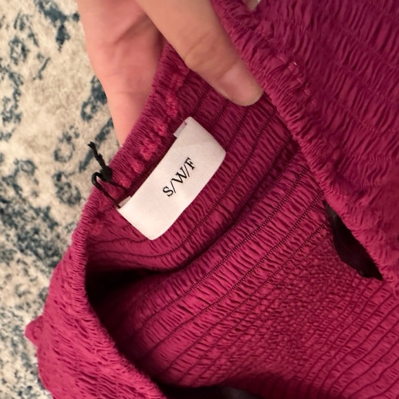 NWT SWF Shirred Halterneck Mini Dress - Picture 7 of 10